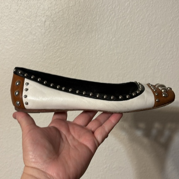 Prada Stud Ballet Flats Size 39 - Picture 4 of 7